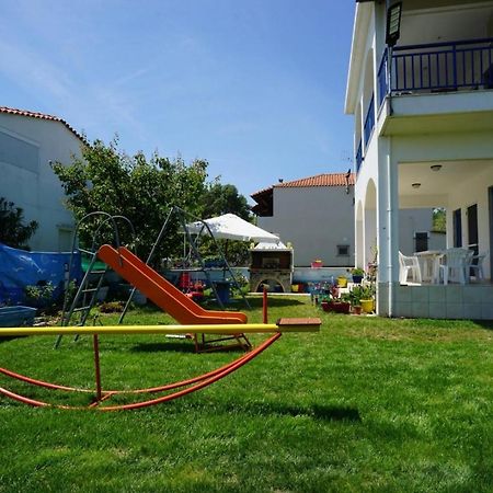 Dolphins House Villa Paralia Avdhiron Exteriör bild