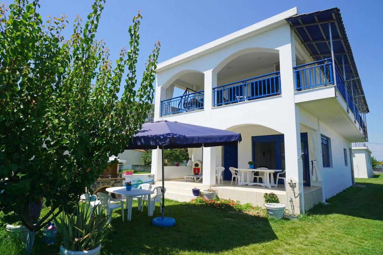 Dolphins House Villa Paralia Avdhiron Exteriör bild