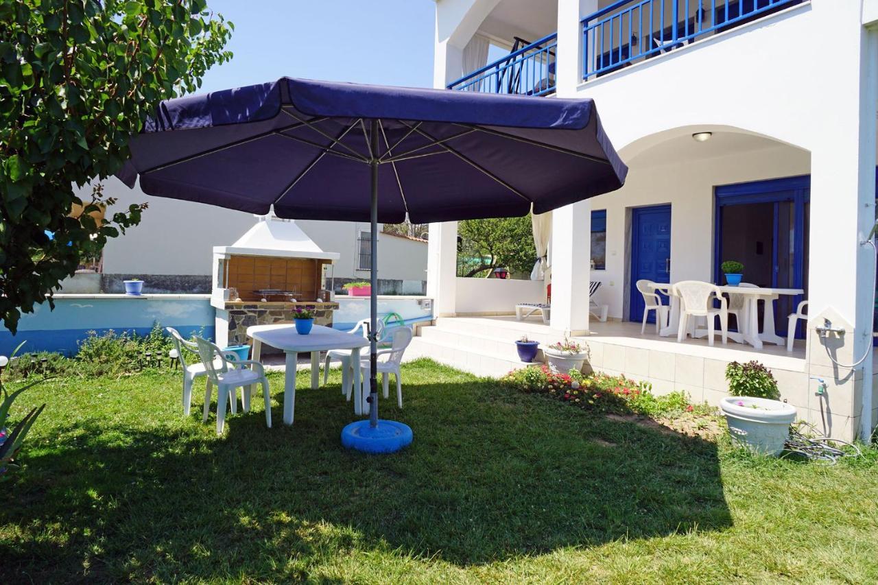Dolphins House Villa Paralia Avdhiron Exteriör bild